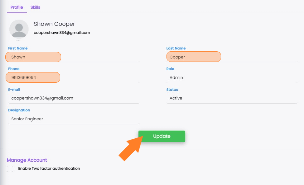 AI Task Description feature