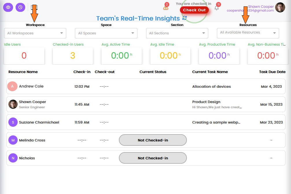 AI Task Description feature
