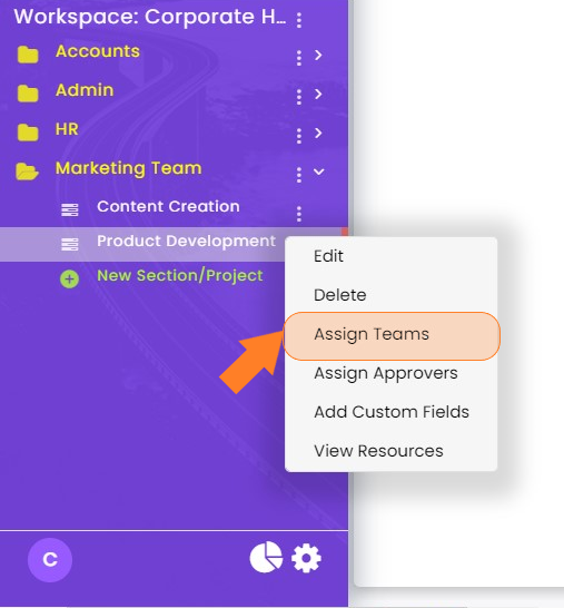 AI Task Description feature