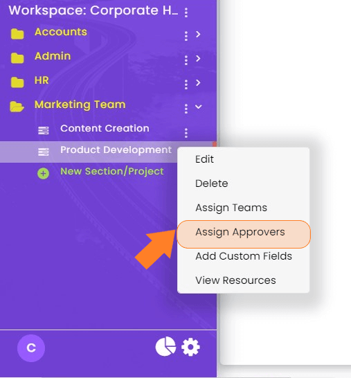 AI Task Description feature
