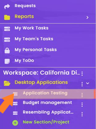 AI Task Description feature