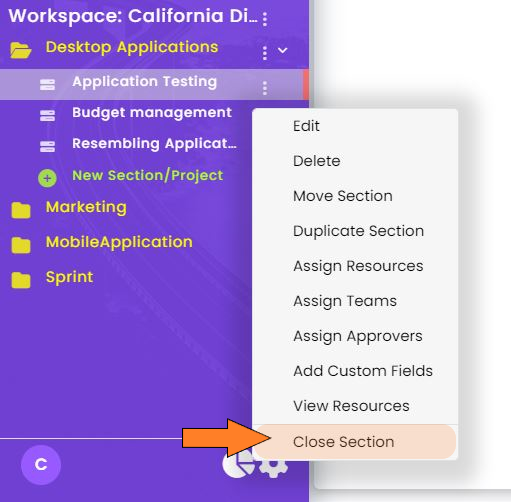 AI Task Description feature