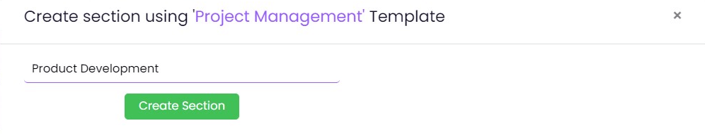 AI Task Description feature