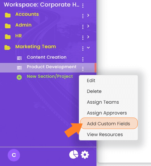 AI Task Description feature