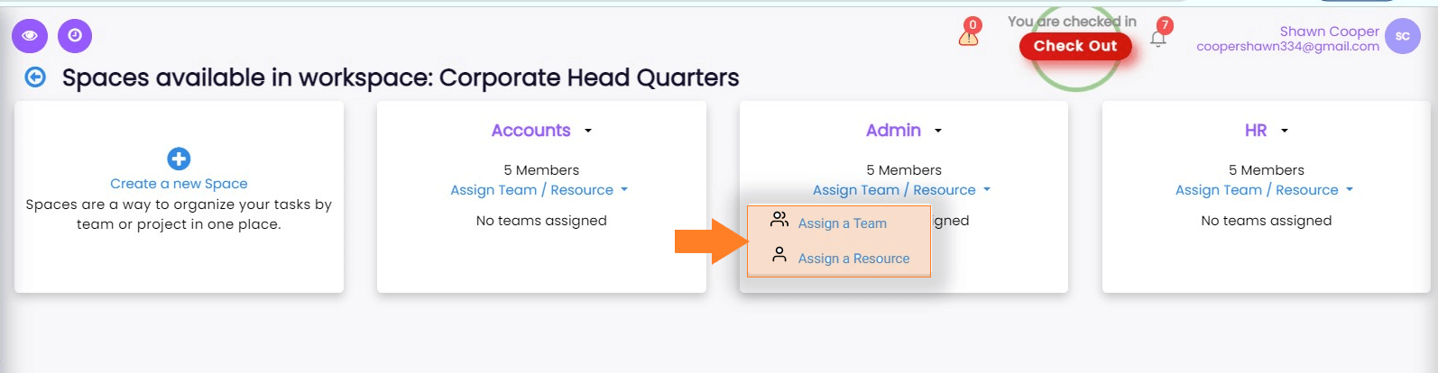 AI Task Description feature