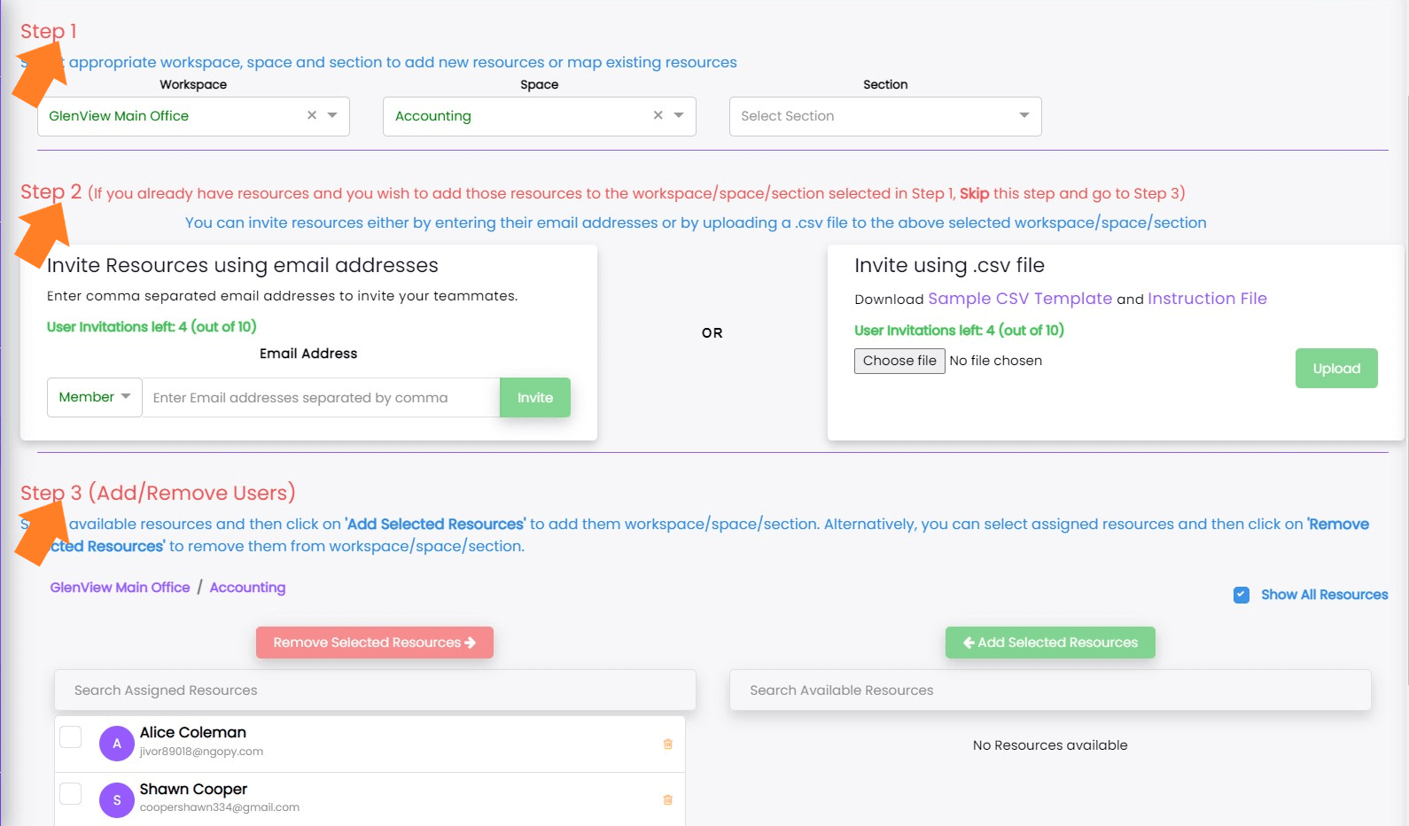 AI Task Description feature