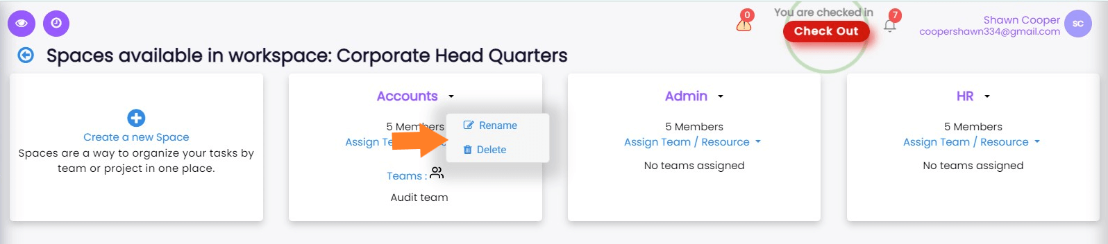 AI Task Description feature