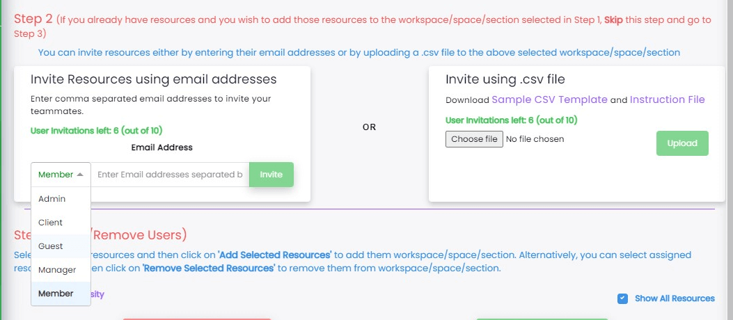 AI Task Description feature